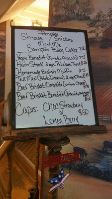 Menu photo 4 Stockers On the Park Thompson, OH