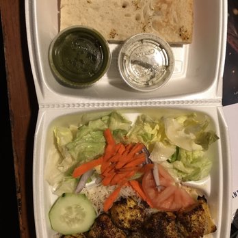 Red Kabob - Chicken Kabob rice and salad - Mediterranean Near Me - Leesburg, Virginia