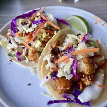 Electric Pickle - Vegan tofu tacos. Delicious! - New American Near Me - Tempe, Arizona