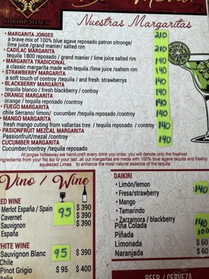 Menu photo 6 Jorge's Hideaway Shrimp Shack Puerto Vallarta, JAL