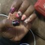 Photo of Golden Nails