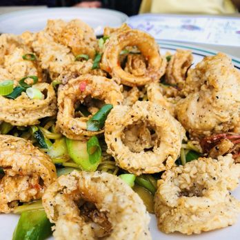 Grace's - Spicy Sweet & Sour Calamari & Shrimp by @_chelm - American Near Me - Houston, Texas Grace's - Spicy Sweet & Sour Calamari & Shrimp by @_chelm - American Near Me - Houston, Texas
