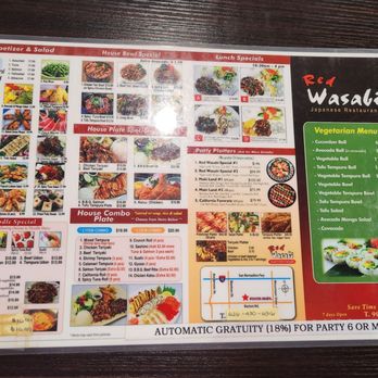 Red Wasabi Sushi - Menu - Sushi Bars Near Me - West Covina, California Red Wasabi Sushi - Menu - Sushi Bars Near Me - West Covina, California