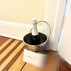 The LakeHouse Inn - Welcome Sparking Cider Anniversary Surprise For Us (Since I Can't Imbibe For A Bit)