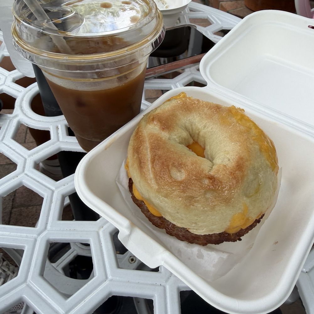 Paloma Parlor - Plain bagel w/sausage, egg & cheese Cold brew - Coffee & Tea Near Me - Windermere, Florida Paloma Parlor - Plain bagel w/sausage, egg & cheese Cold brew - Coffee & Tea Near Me - Windermere, Florida