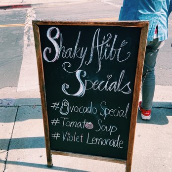 Shaky Alibi - Specials - Coffee & Tea Near Me - Los Angeles, California