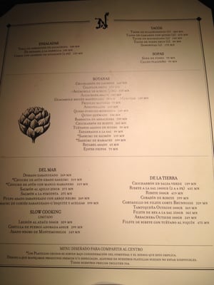 Menu photo 5 La Nacional Monterrey, NLE