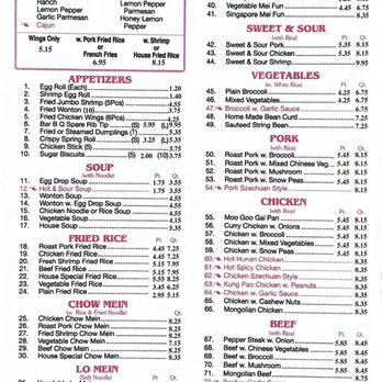 China Town - Menu - Chinese Near Me - Pine Bluff, Arkansas
