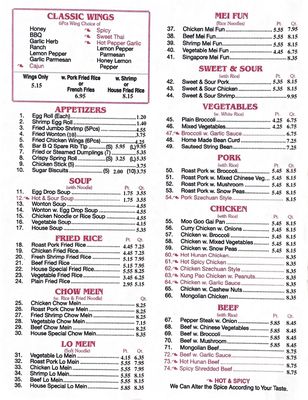 Menu photo 2 China Town Pine Bluff, AR Menu photo 2 China Town Pine Bluff, AR