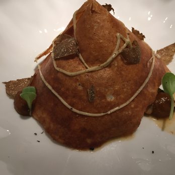 Indian Accent - Paper roast dosa, mushrooms, water chestnuts. - Indian Near Me - New York, New York Indian Accent - Paper roast dosa, mushrooms, water chestnuts. - Indian Near Me - New York, New York