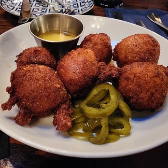 The Atlantic - Virginia Blue Crab Hushpuppies - Seafood Near Me - Virginia Beach, Virginia