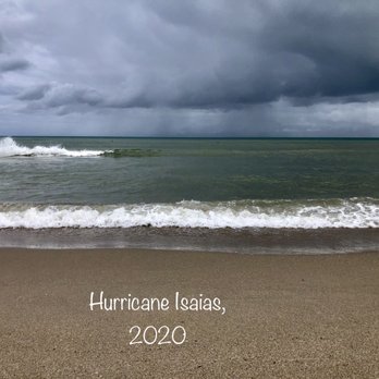 Hollywood Beach - Hurricane Isaias off the coast of Florida - Beaches Near Me - Hollywood, Florida