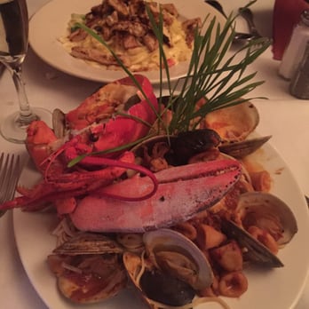 Red Fox Restaurant & Bar - Special for today *half lobster, mussels, glazed scallops, shrimp, oysters, calamari over a bed of linguini - Sandwiches Near Me - Middletown, Connecticut Red Fox Restaurant & Bar - Special for today *half lobster, mussels, glazed scallops, shrimp, oysters, calamari over a bed of linguini - Sandwiches Near Me - Middletown, Connecticut