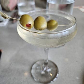 FRIDA southwest - Dirty Martini with gin. - New American Near Me - Oklahoma City, Oklahoma FRIDA southwest - Dirty Martini with gin. - New American Near Me - Oklahoma City, Oklahoma