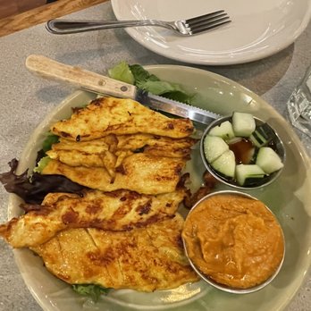Time Thai Kitchen - Chicken Satay - Thai Near Me - Pleasanton, California Time Thai Kitchen - Chicken Satay - Thai Near Me - Pleasanton, California