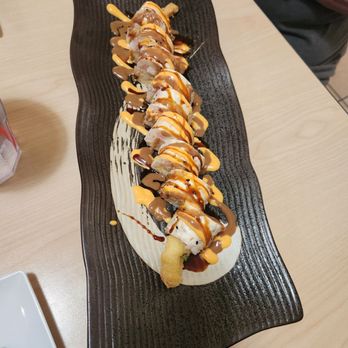 AV Sushi & More - The Julieth roll, its usually on sale in store as well. Super yummy! - Sushi Bars Near Me - Palmdale, California AV Sushi & More - The Julieth roll, its usually on sale in store as well. Super yummy! - Sushi Bars Near Me - Palmdale, California