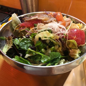 Sushi District - Sashimi salad - Sushi Bars Near Me - Costa Mesa, California Sushi District - Sashimi salad - Sushi Bars Near Me - Costa Mesa, California