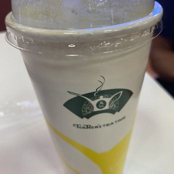 Ten Ren's Tea - Jade Milk Tea with Bubbles (boba) - Bubble Tea Near Me - New York, New York Ten Ren's Tea - Jade Milk Tea with Bubbles (boba) - Bubble Tea Near Me - New York, New York