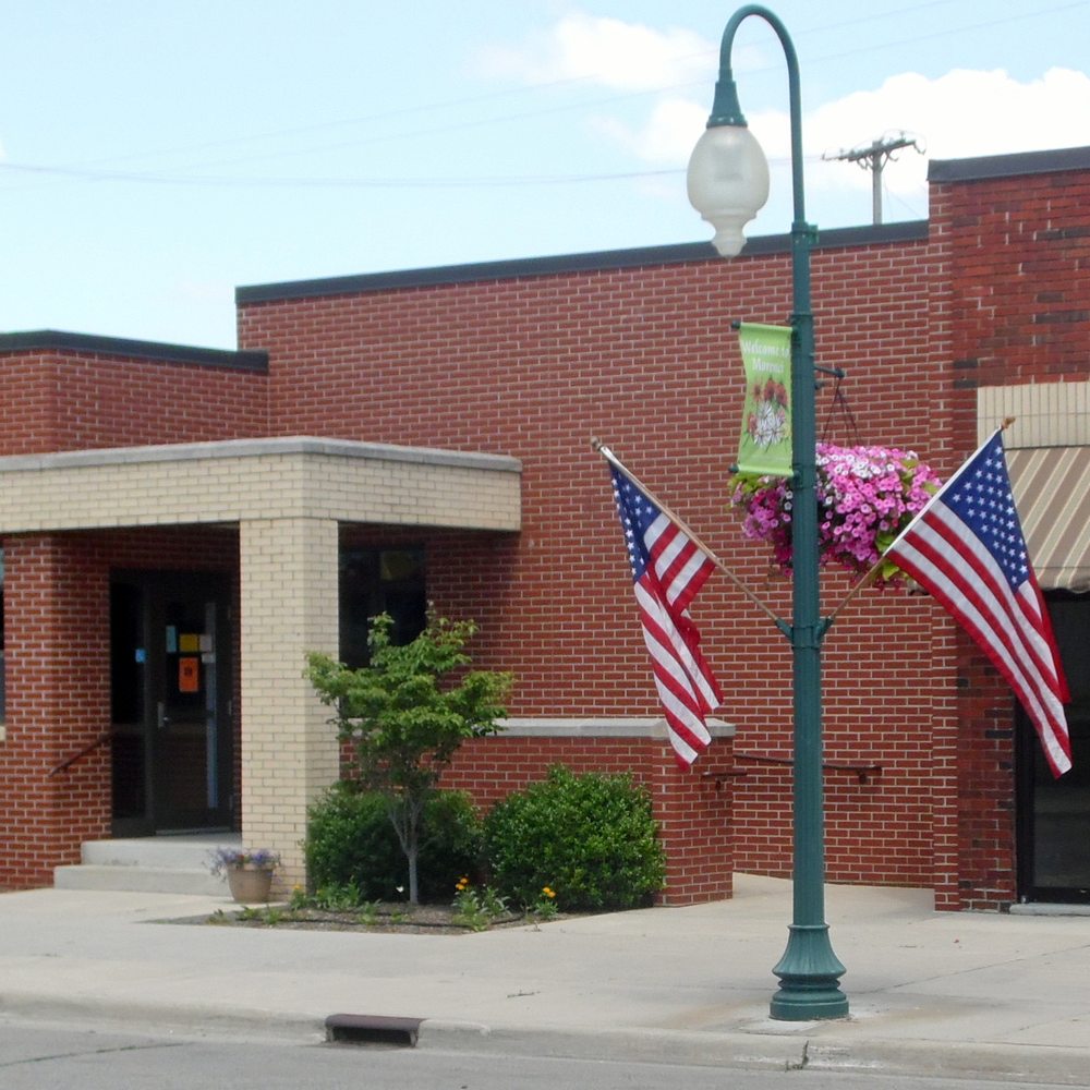 Stair Public Library - Stair Public Library front entrance - Libraries Near Me - Morenci, Michigan