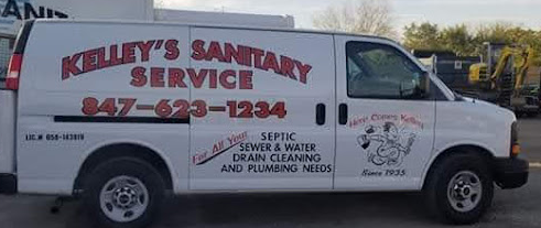 Slide of Kelley's Sanitary Service