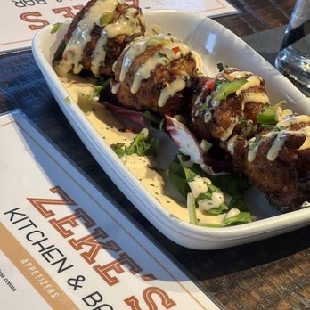 Zeke's Kitchen & Bar - Fritters - New American Near Me - Smyrna, Georgia