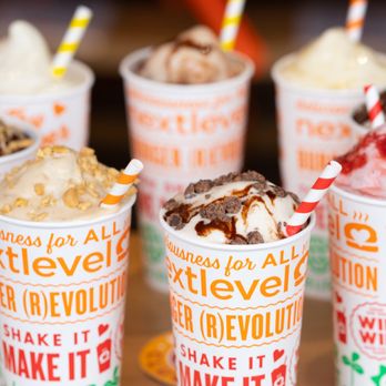 Next Level Clucker - a variety of ice cream sundaes - Vegan Near Me - Seattle, Washington Next Level Clucker - a variety of ice cream sundaes - Vegan Near Me - Seattle, Washington