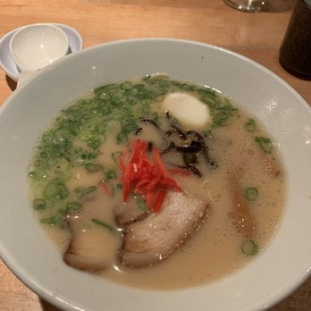 Ippudo - Westside - Classic with a poached egg - Ramen Near Me - New York, New York