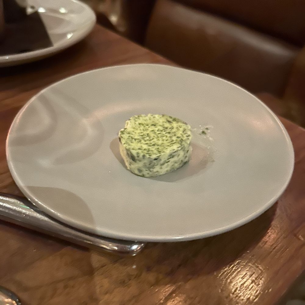 RIME - Puck of herb butter - Seafood Near Me - Park City, Utah
