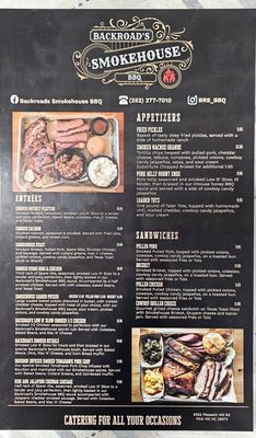 Menu photo 8 Backroad’s Smokehouse BBQ Pink Hill, NC