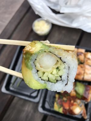 Koi sushi by null