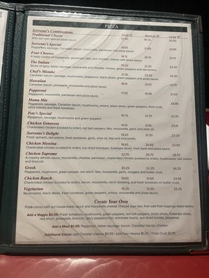 Menu photo 2 Sorrento's Anchorage, AK Menu photo 2 Sorrento's Anchorage, AK
