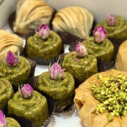 Pistachio Rose Tres Leches Cake