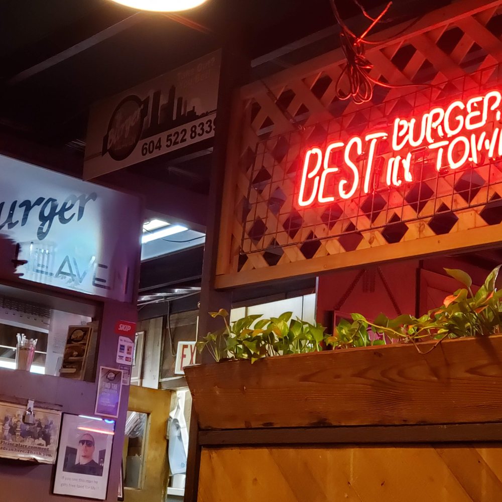 Burger Heaven - Burgers Near Me - New Westminster, British Columbia