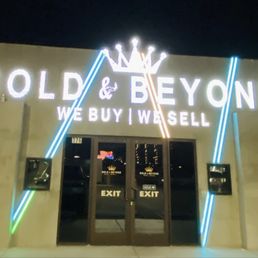 Exterior outside entrance of Gold and Beyond - Las Vegas, Nevada Exterior outside entrance of Gold and Beyond - Las Vegas, Nevada