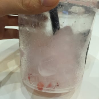 Teasociety - Ordered a strawberry yo-milk and the cup was 70% ice. What the hell?! And it's not crushed ice, it's huge ice chips. Stay away from this dri - Coffee & Tea Near Me - San Jose, California Teasociety - Ordered a strawberry yo-milk and the cup was 70% ice. What the hell?! And it's not crushed ice, it's huge ice chips. Stay away from this dri - Coffee & Tea Near Me - San Jose, California