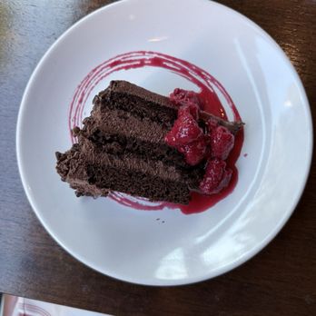 Biga On The Banks - vegan chocolate cake - New American Near Me - San Antonio, Texas