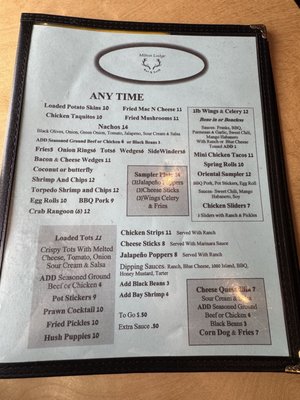Menu photo 1 The Milton Lodge Milton, WA Menu photo 1 The Milton Lodge Milton, WA