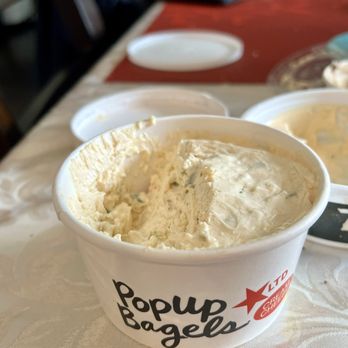 PopUp Bagels - Pickle de gallo schmear - Bagels Near Me - Charlotte, North Carolina PopUp Bagels - Pickle de gallo schmear - Bagels Near Me - Charlotte, North Carolina