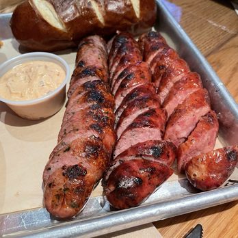 Wursthaus - Sausage Sampler (TikTok: @justandyvu) - Pubs Near Me - Santa Ana, California Wursthaus - Sausage Sampler (TikTok: @justandyvu) - Pubs Near Me - Santa Ana, California