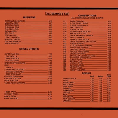 Menu photo 8 Burritos El Chavo Valley Village, CA Menu photo 8 Burritos El Chavo Valley Village, CA