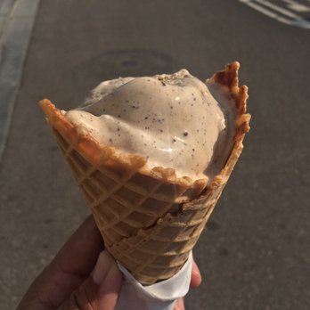 Cow-A-Bunga - Mexican coffee mocha in a waffle cone - Ice Cream & Frozen Yogurt Near Me - Imperial Beach, California