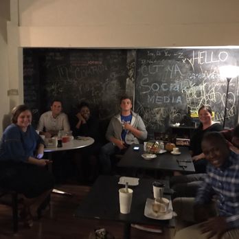 Christian Life Church - Our young adults group meeting at a local coffee shop. - Churches Near Me - Bartlett, Tennessee