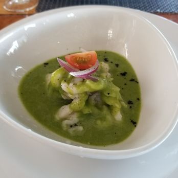 Live Aqua Resort - Grouper Ceviche at reataurant Azure. The best ceviche ever! - Resorts Near Me - Cancún, ROO
