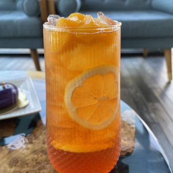 The Spoon - Peach Ice Tea (TikTok: @justandyvu) - Desserts Near Me - Stanton, California The Spoon - Peach Ice Tea (TikTok: @justandyvu) - Desserts Near Me - Stanton, California