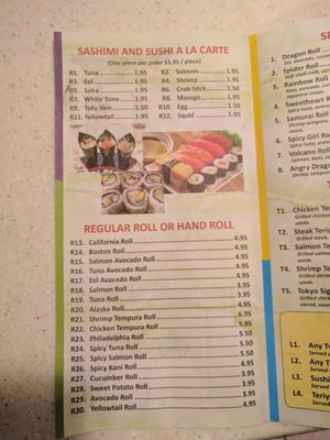 Menu photo 6 Little Tokyo Haddonfield, NJ