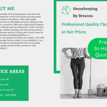 Housekeeping by Breanna - Home Cleaning Near Me - Reidsville, North Carolina Housekeeping by Breanna - Home Cleaning Near Me - Reidsville, North Carolina