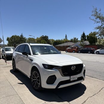 Amana Auto - Bumper repair and respray on 2025 Mazda CX70 - Auto Repair Near Me - Redwood City, California Amana Auto - Bumper repair and respray on 2025 Mazda CX70 - Auto Repair Near Me - Redwood City, California