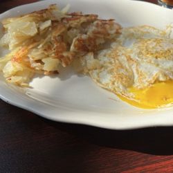Onion's Cafe - 2 Eggs with home fries