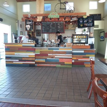 Cool Down Coffee - Inside Cool Down Coffee Waiting for the trolley this place is warm, inviting and comfy! Great coffee n pastries - Coffee & Tea Near Me - Chula Vista, California