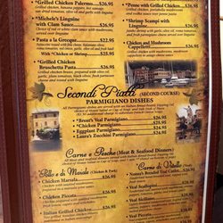 Caporella's Italian Ristorante - Menu